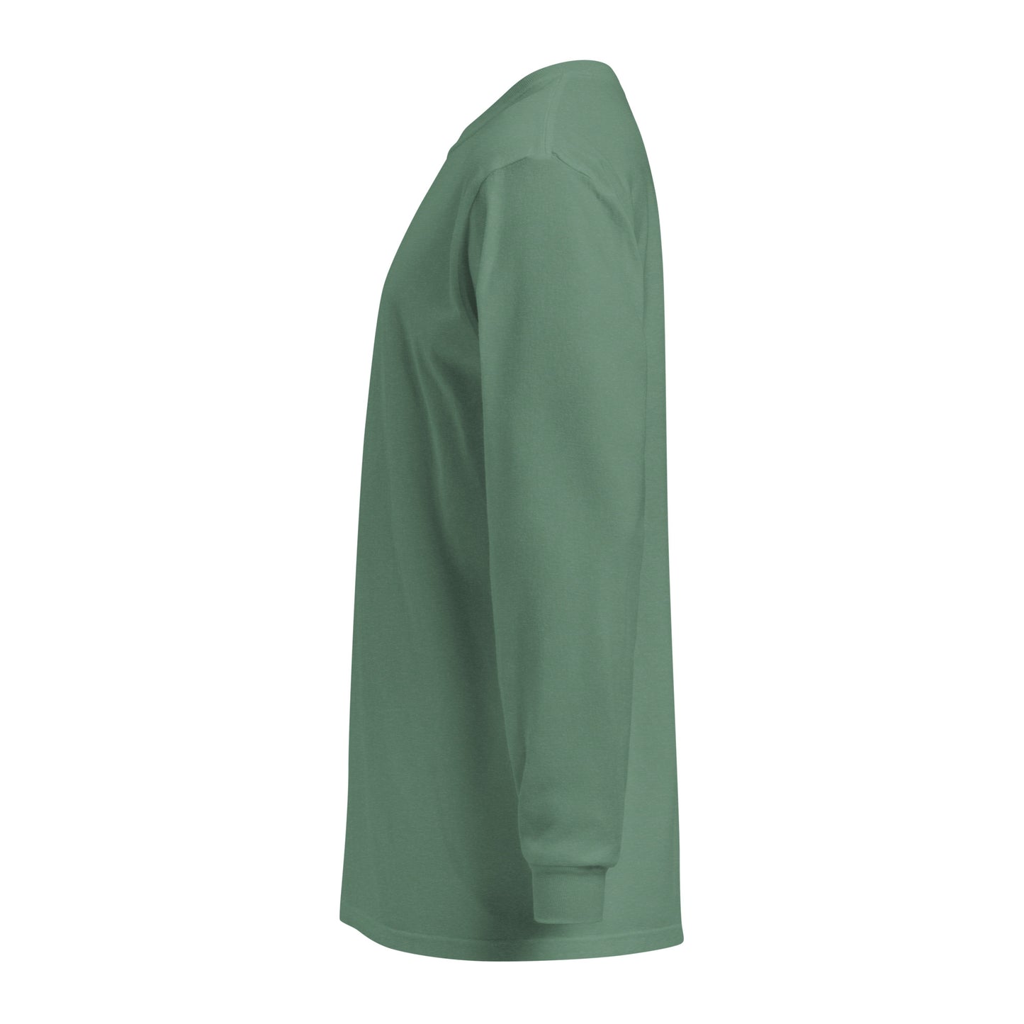 GoodLuck Los Angeles Logo Embroidered Heavyweight Long-Sleeve Shirt