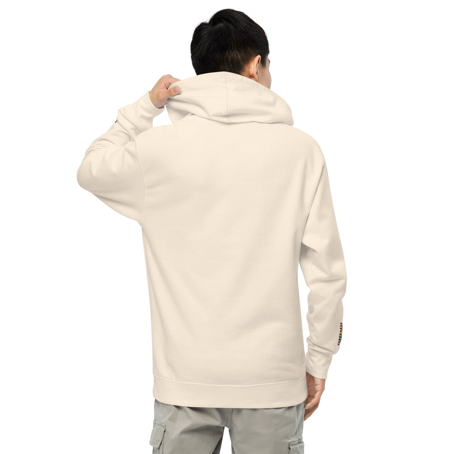 Work World Center Embroidered Mid-weight Hoodie|Been Dope Supply