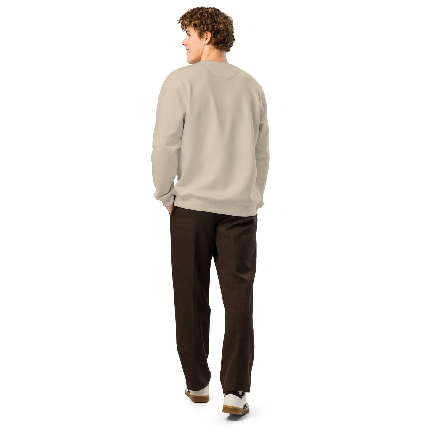Work World Center Embroidered Mid-Weight Sweatshirt Been Dope Supply