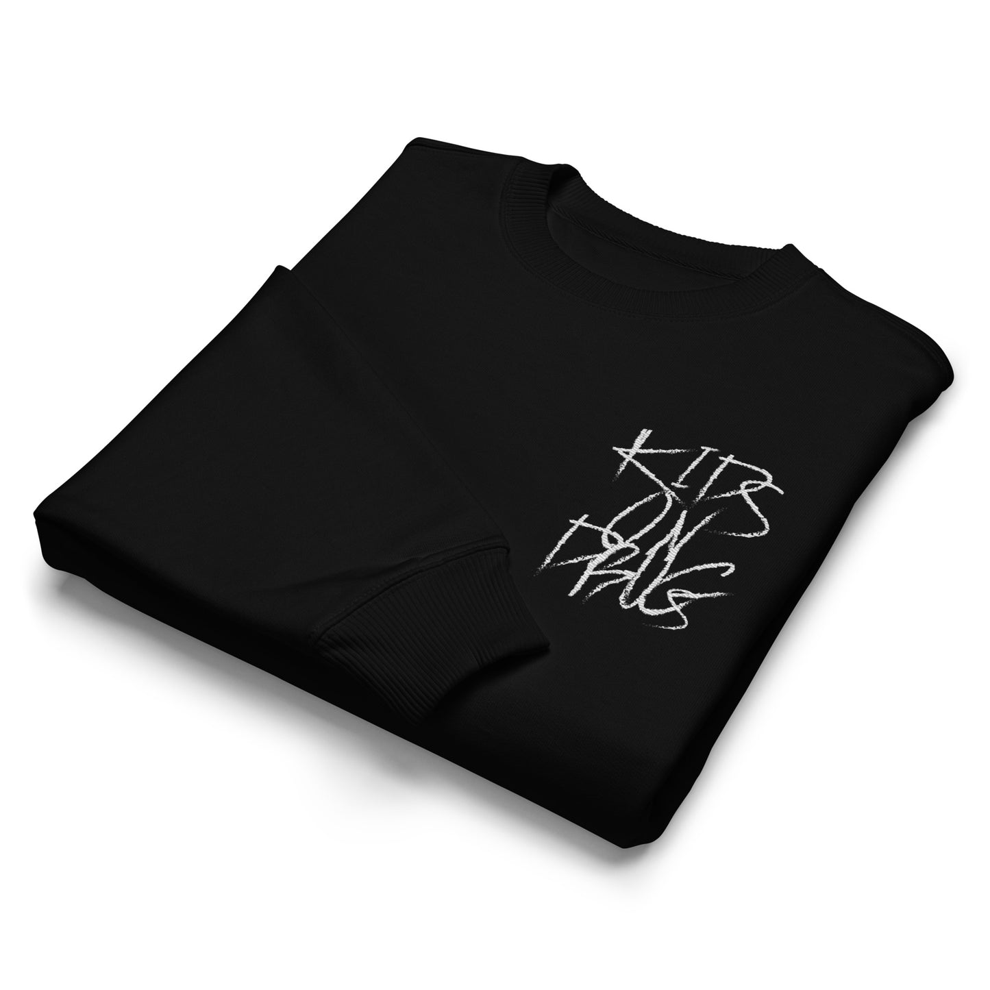 Kids On Drugs Clothing Oversized Embroidered Crew Sweatshirt Been Dope Supply