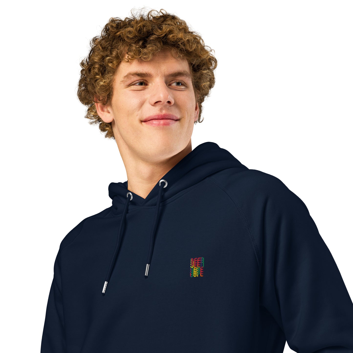 Been Dope Supply Embroidered Navy Side Pocket Hoodie