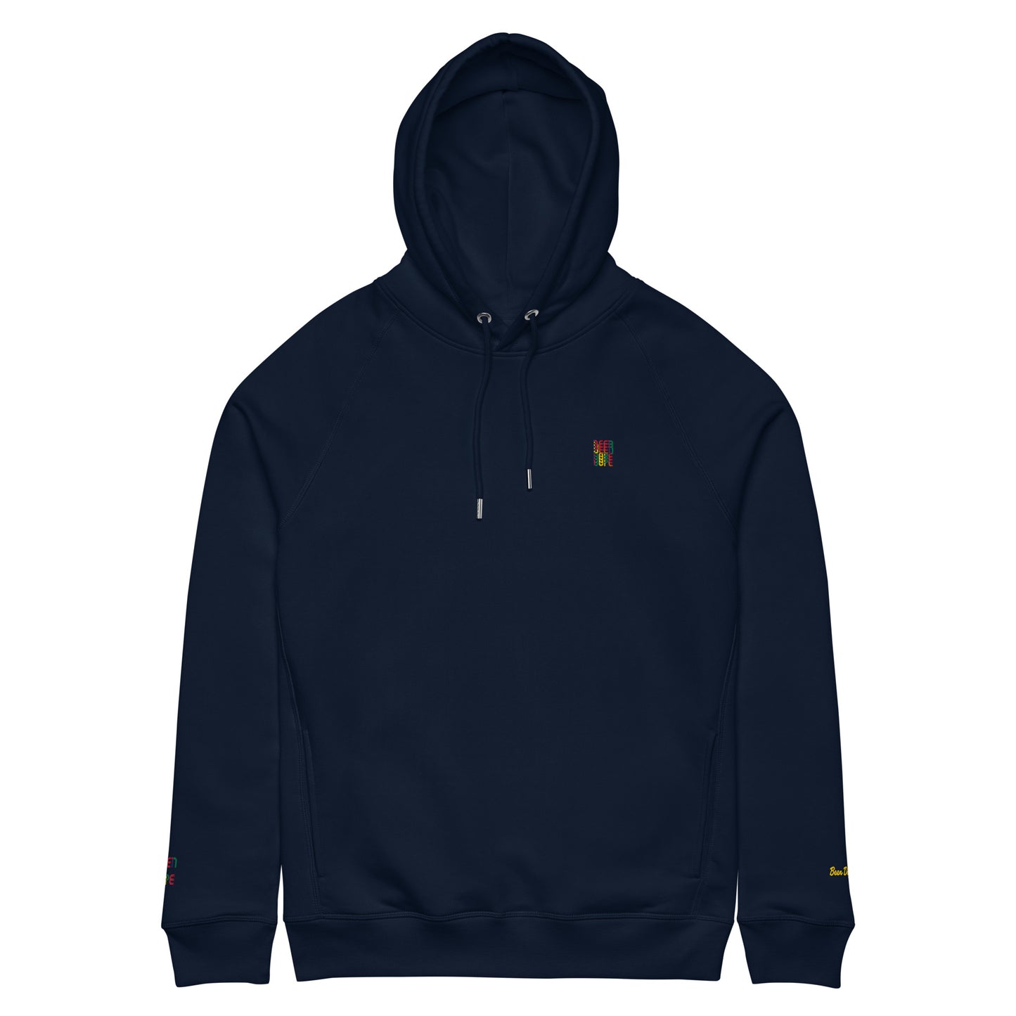 Been Dope Supply Embroidered Navy Side Pocket Hoodie