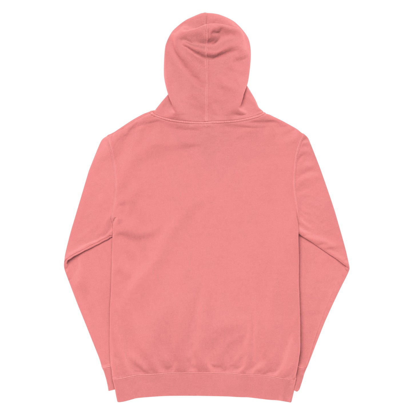 Been Dope Supply Logo Embroidered Hoodie|Garment Dyed Pink Pullover