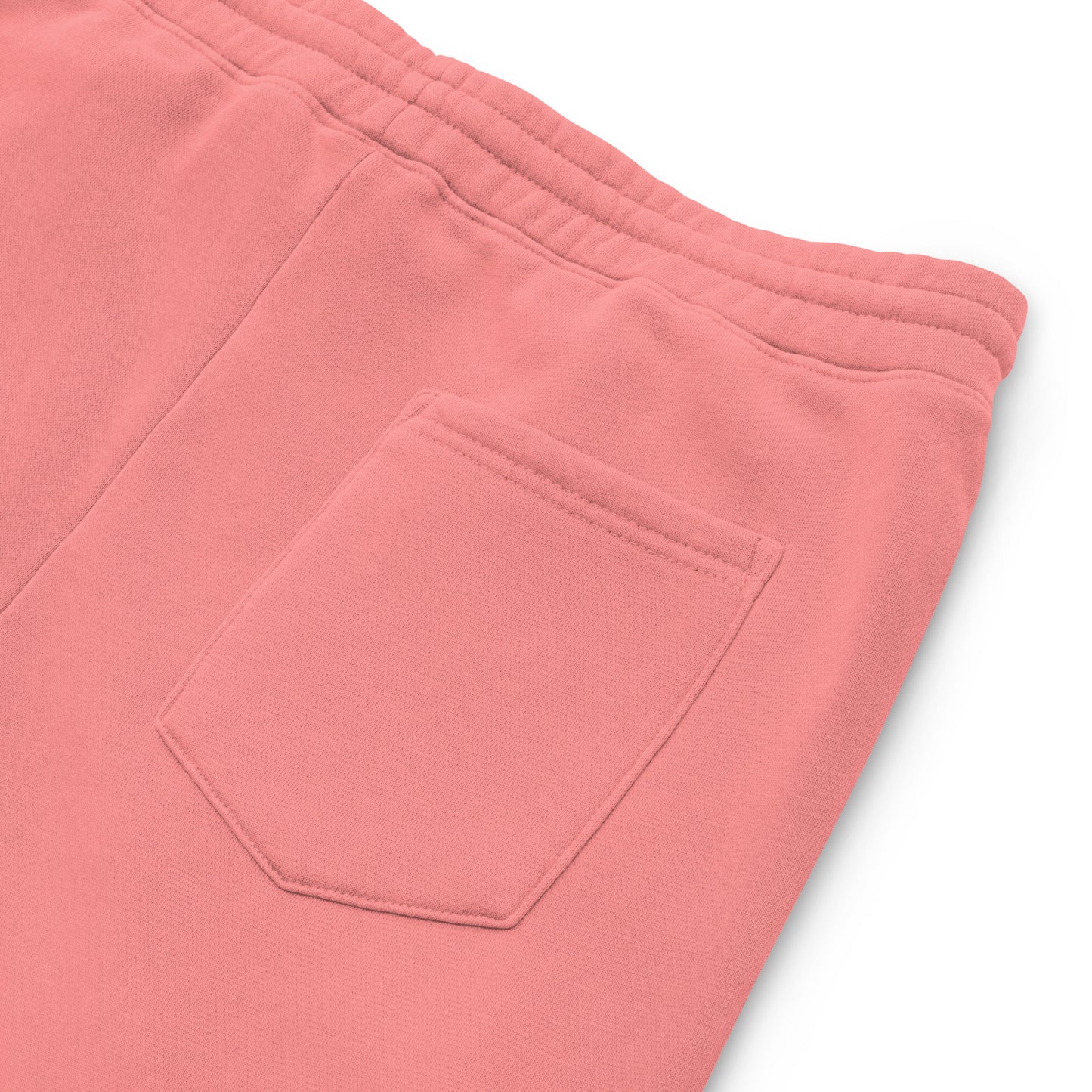 Been Dope Supply Logo Embroidered Garment Dyed Pink Sweatpants