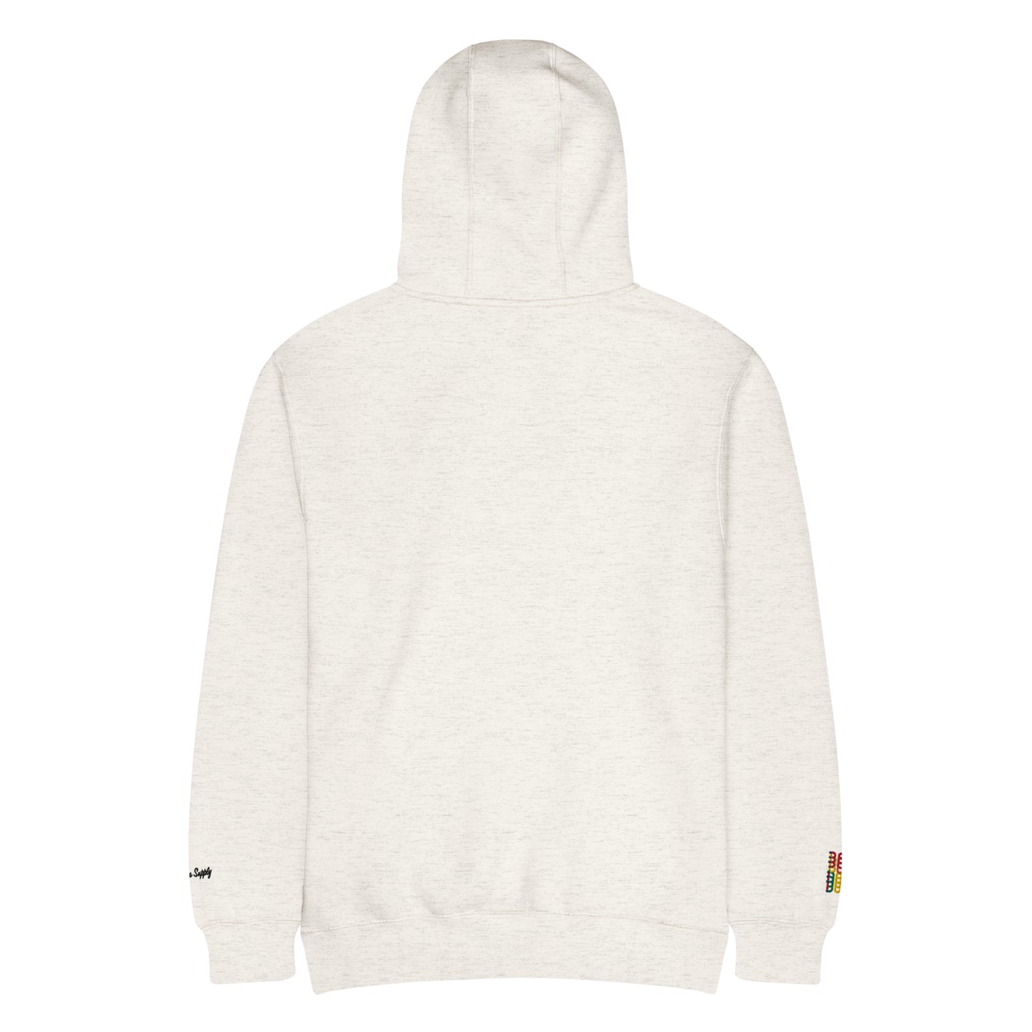 GoodLuck Los Angeles Premium Oatmeal Heather Mid-weight Hoodie Embroidered