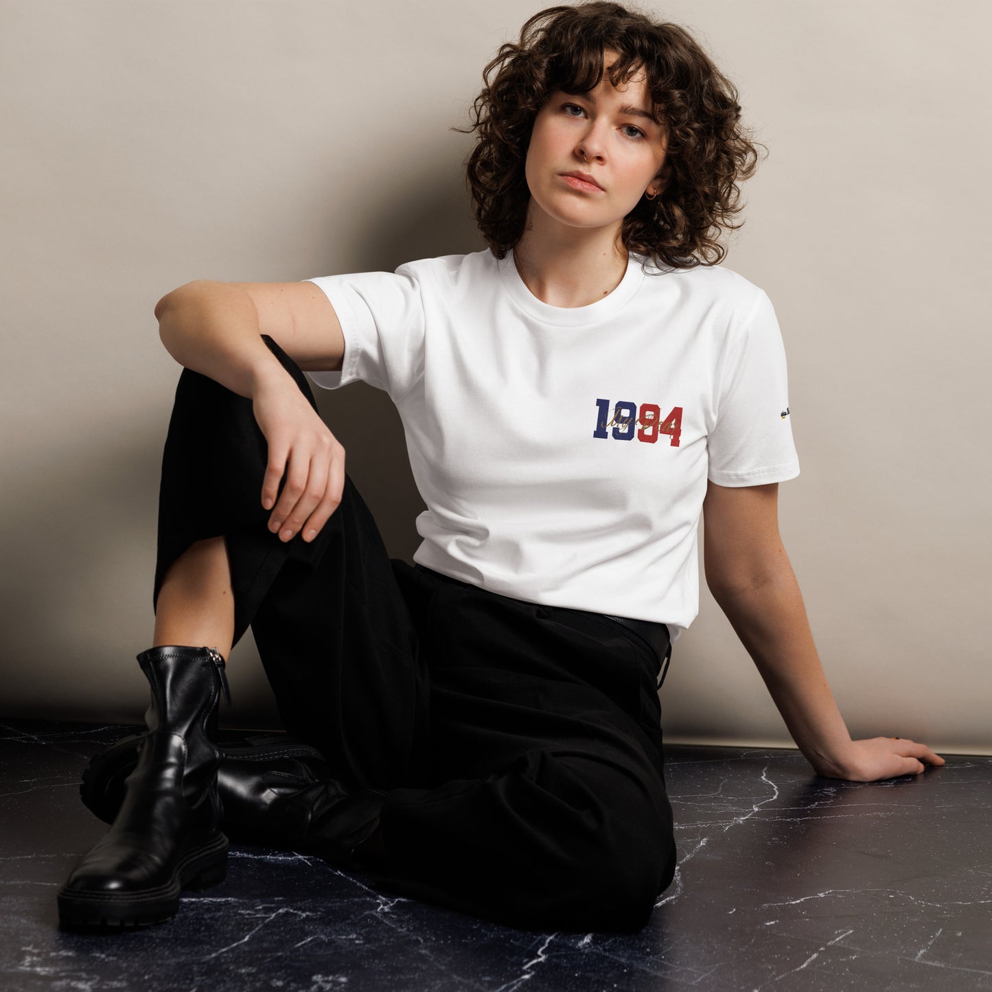 Back in 94"|Premium Embroidered T-shirt|Pre-Shrunk|White