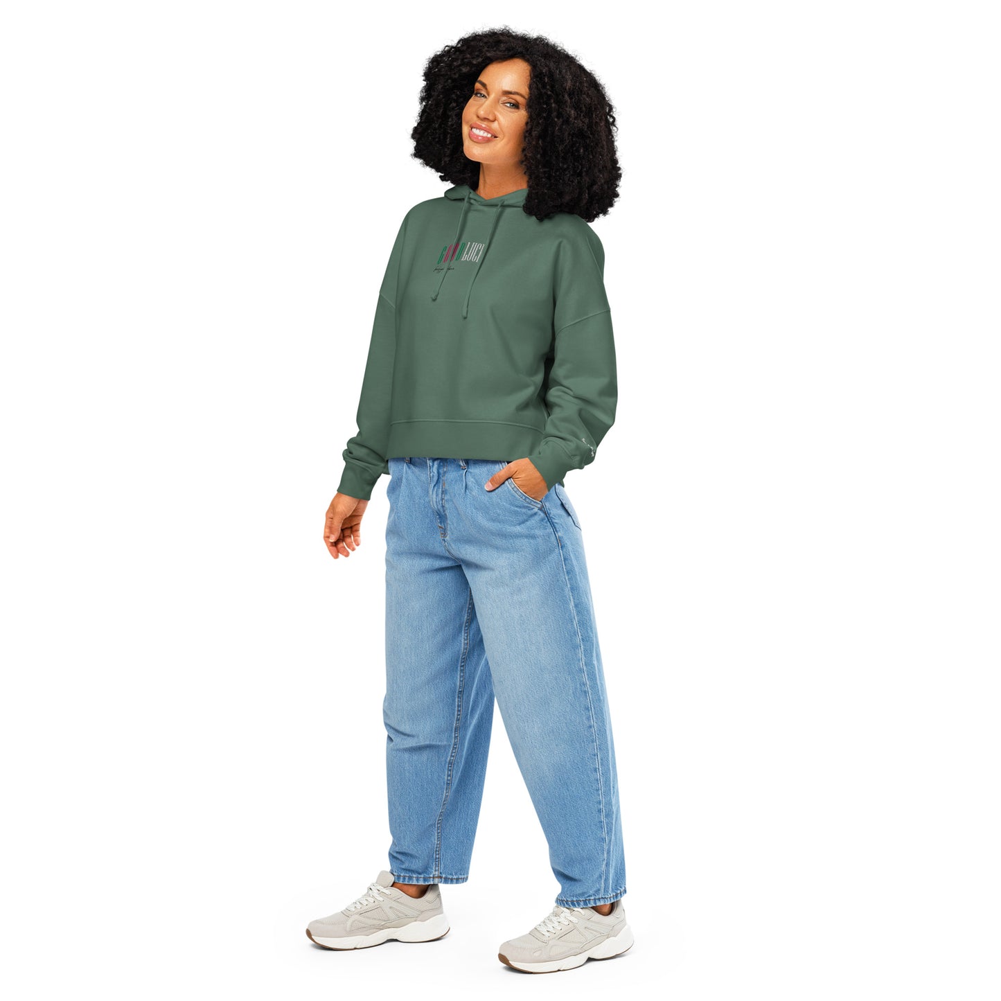 Goodluck Los Angeles Embroidered Women’s Organic Mid-Weight Hoodie Been Dope Supply