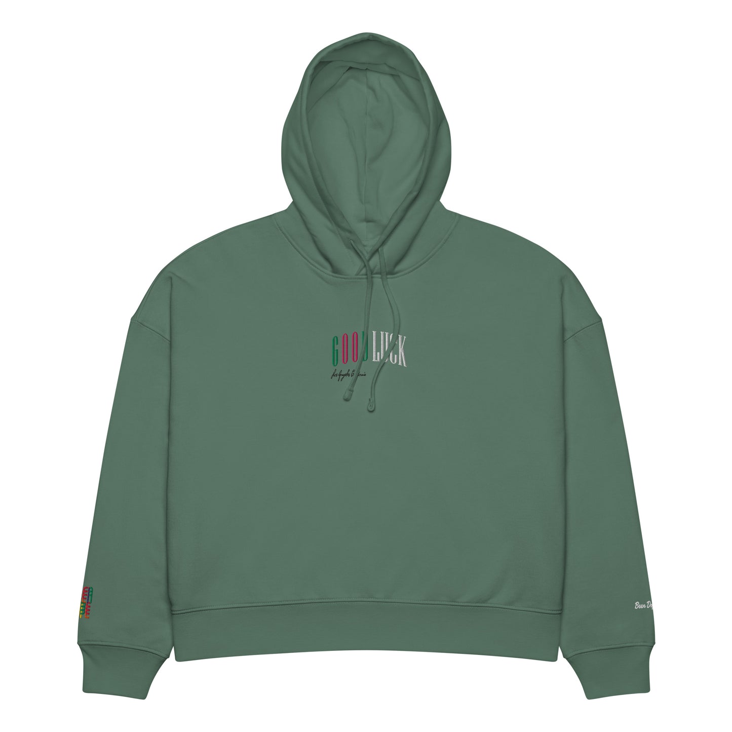 Goodluck Los Angeles Embroidered Women’s Organic Mid-Weight Hoodie Been Dope Supply
