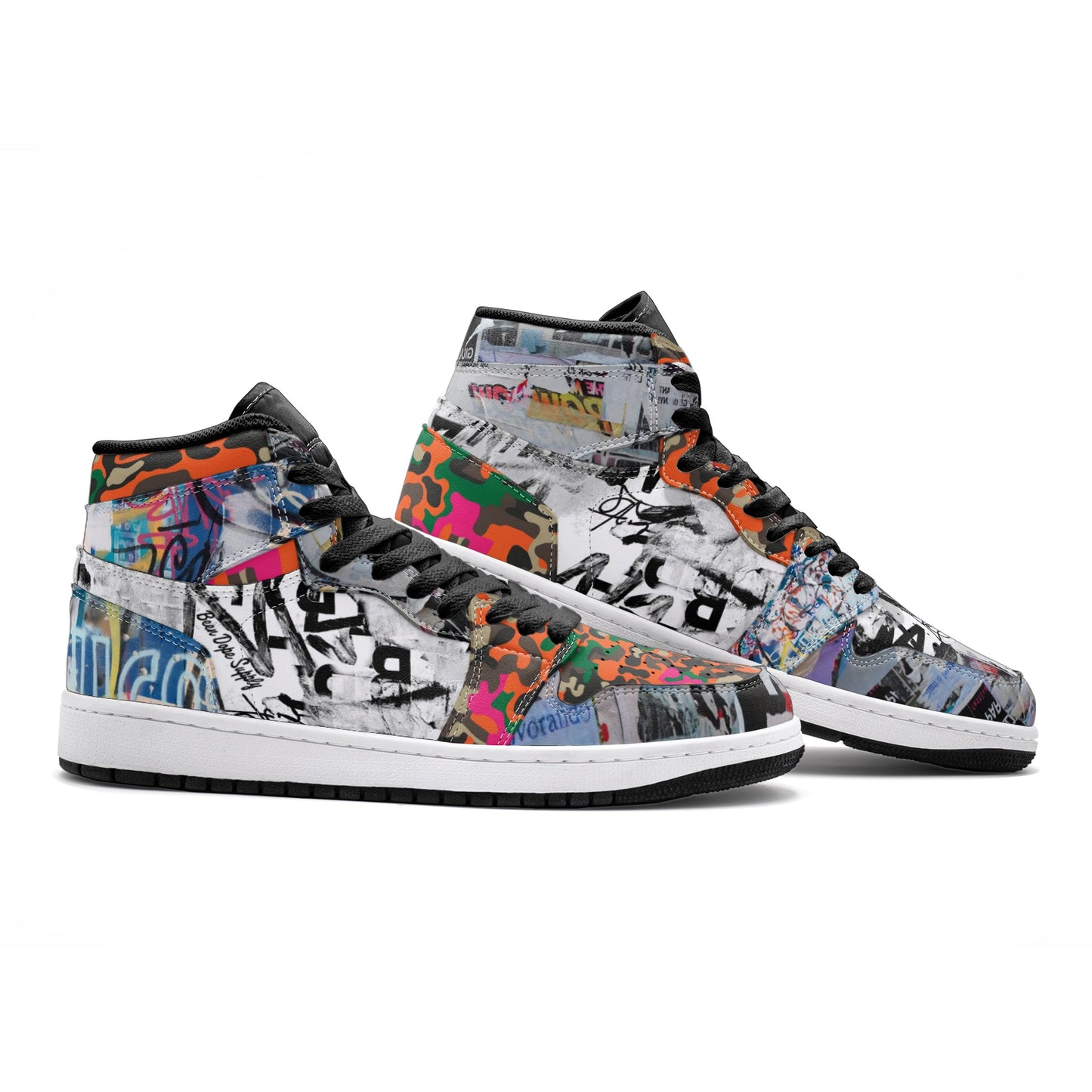 What The Bravo Foxtrots High Top Sneakers|Fashion Kicks|Unisex|Been Dope Supply
