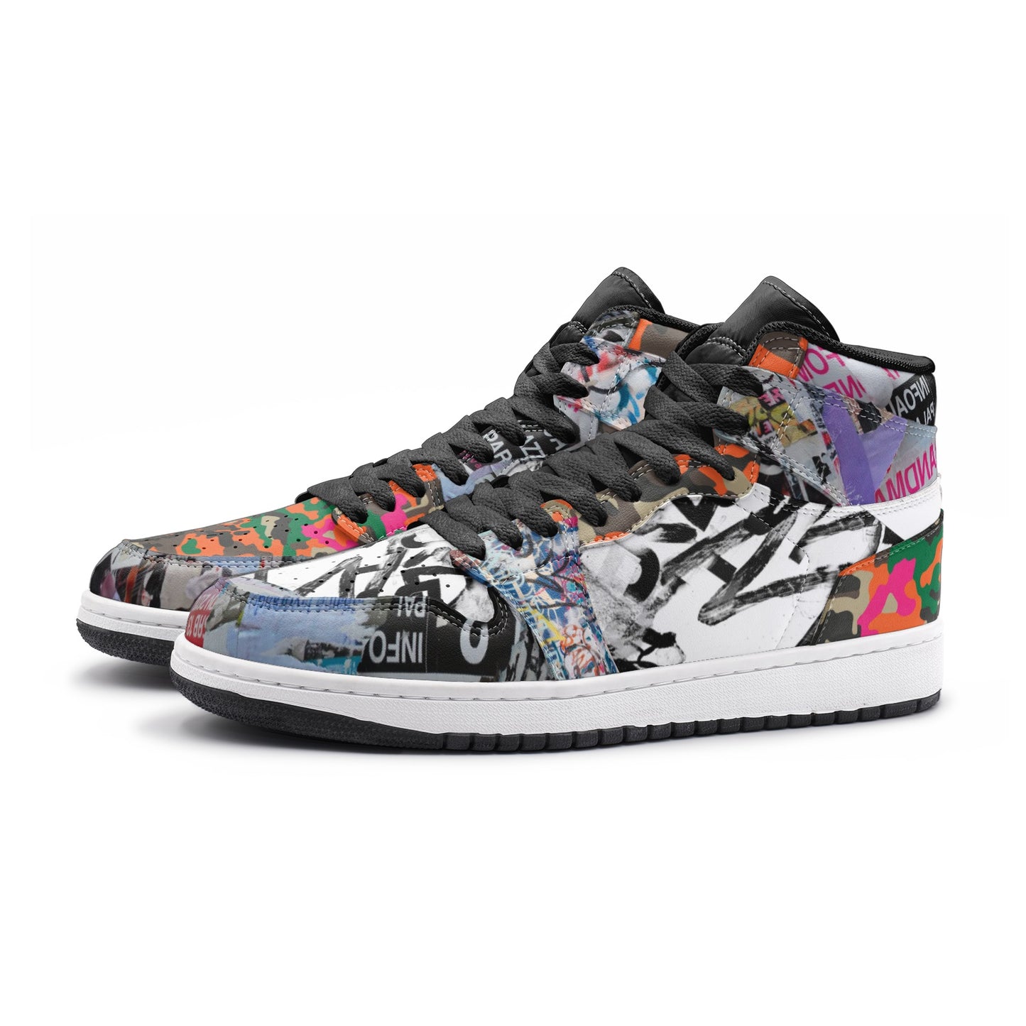 What The Bravo Foxtrots High Top Sneakers|Fashion Kicks|Unisex|Been Dope Supply
