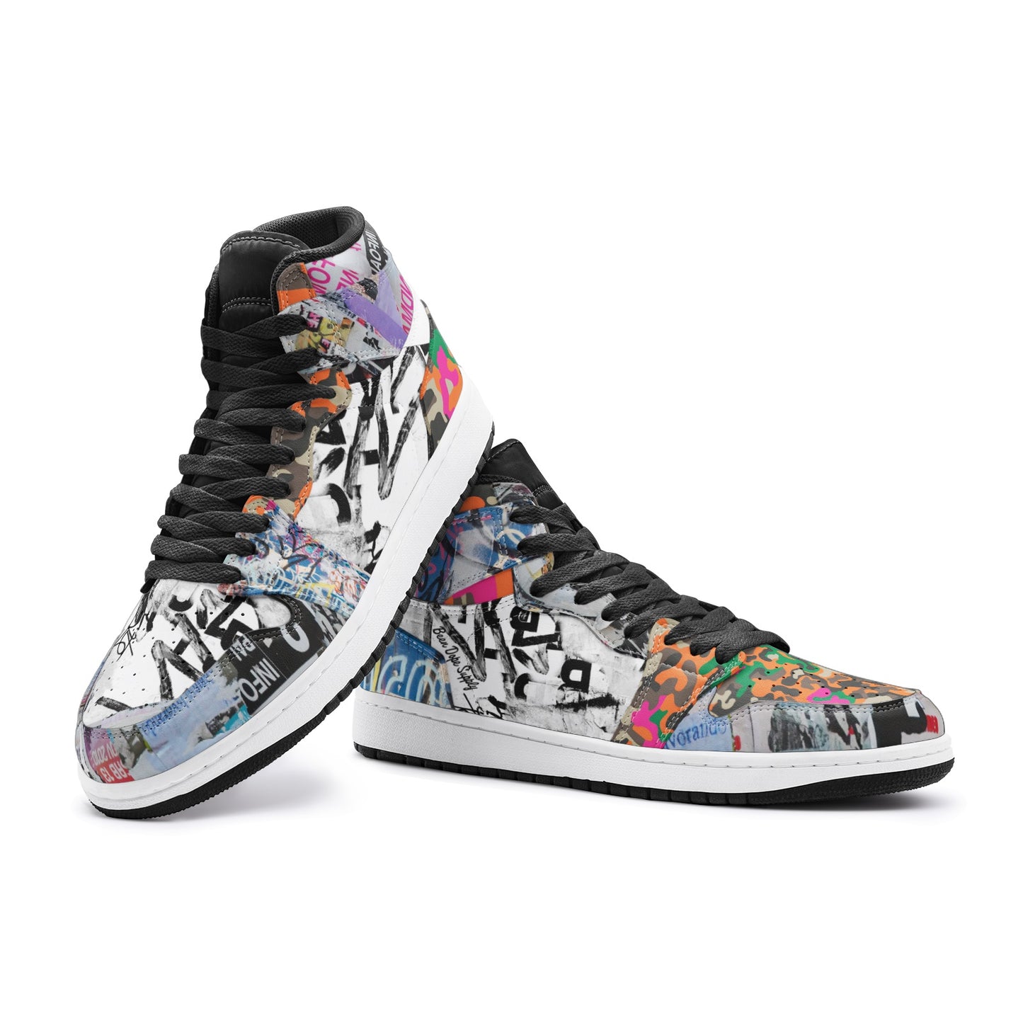 What The Bravo Foxtrots High Top Sneakers|Fashion Kicks|Unisex|Been Dope Supply