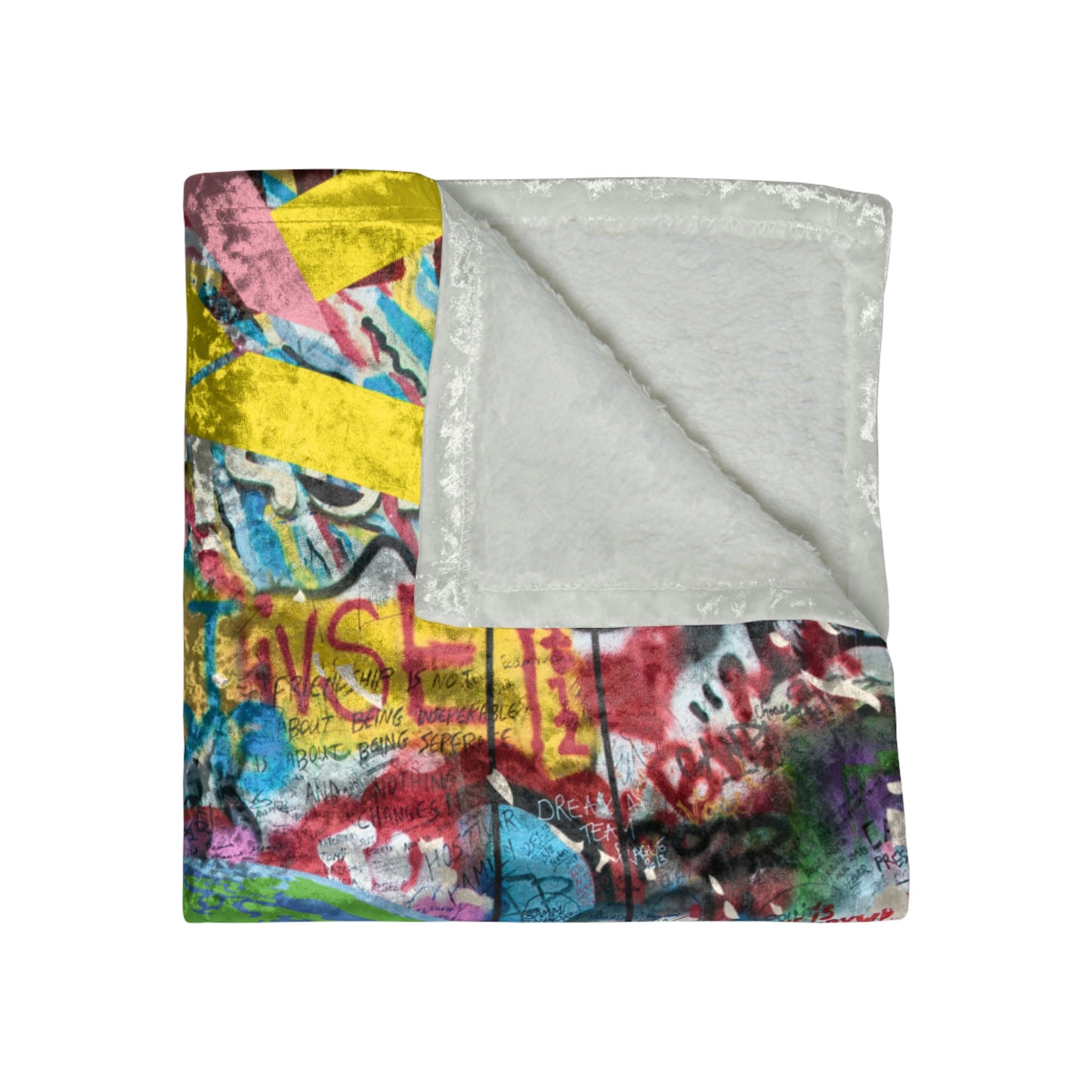 The World Is Yours Crushed Velvet Blanket 50in x 60in|Been Dope Supply