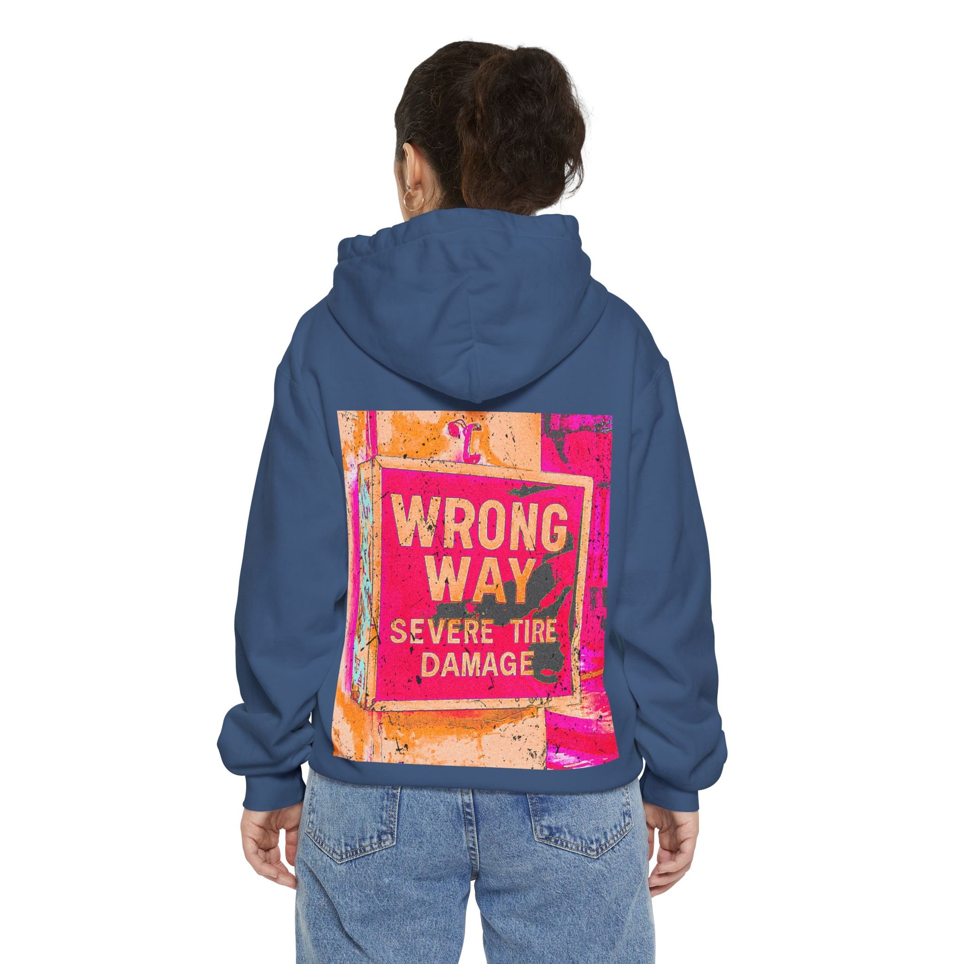Los Angeles Car Rental True Navy Garment-Dyed Hoodie Been Dope Supply