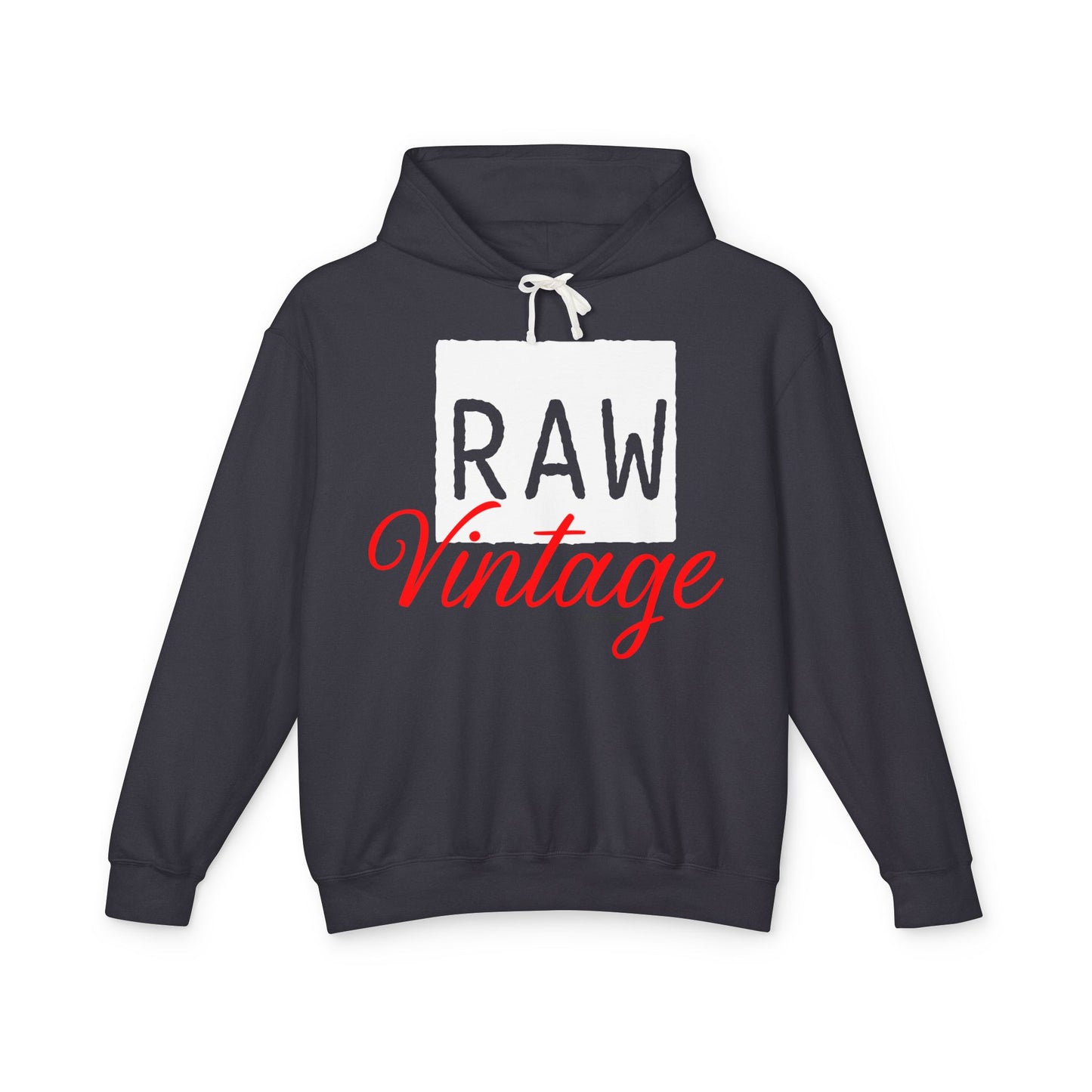 Raw Vintage Lightweight Hoodie Black Sweatshirt|Been Dope Supply