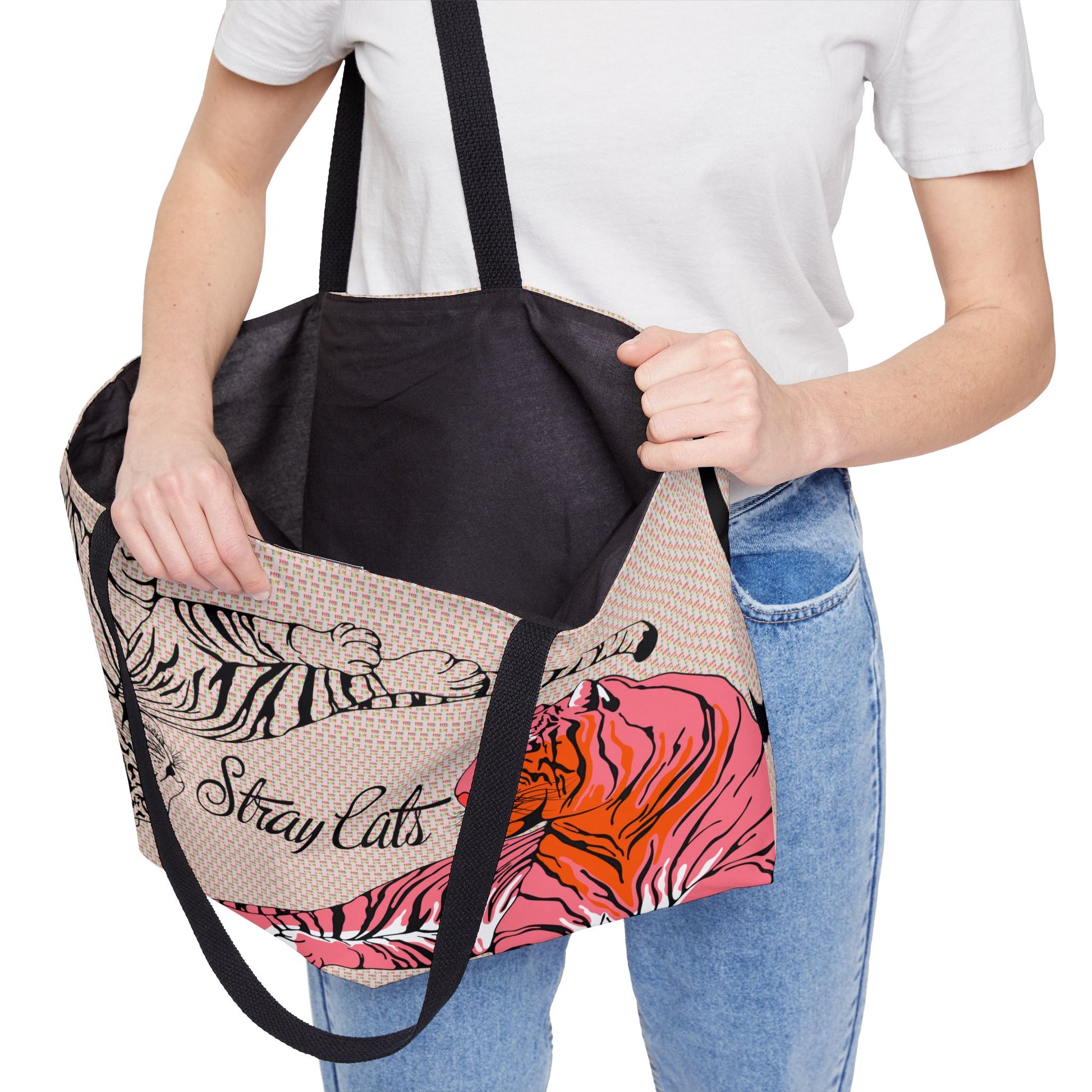 Stray Cats & Been Dope Supply Weekender Tote Bag - Stylish Travel Companion - 24" x 13"