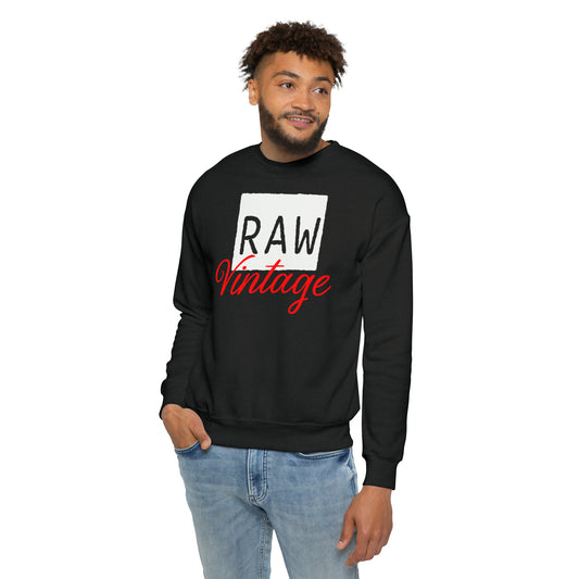 Raw Vintage | Dropped Shoulder Sweatshirt | Black