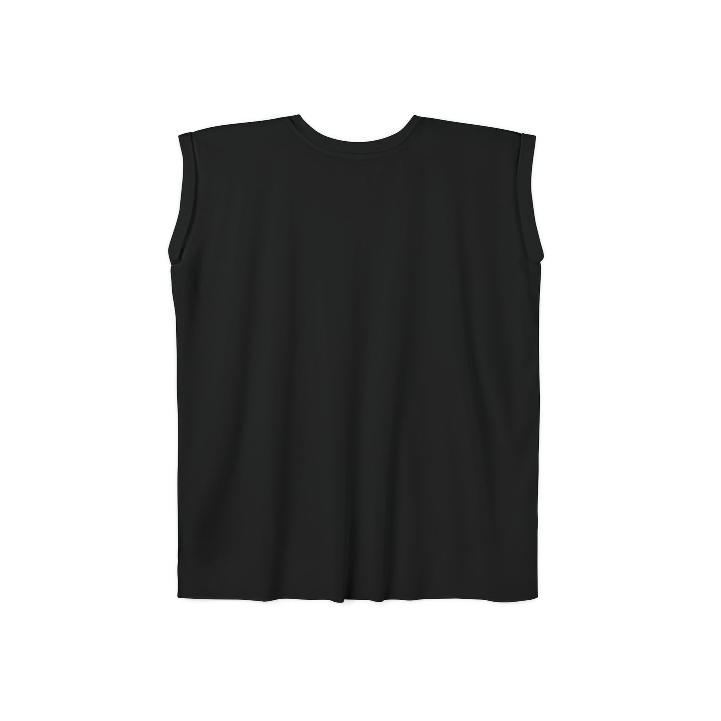 Raw Vintage | Women’s Rolled Cuffs Muscle T-Shirt | Flowy Bottom Hem