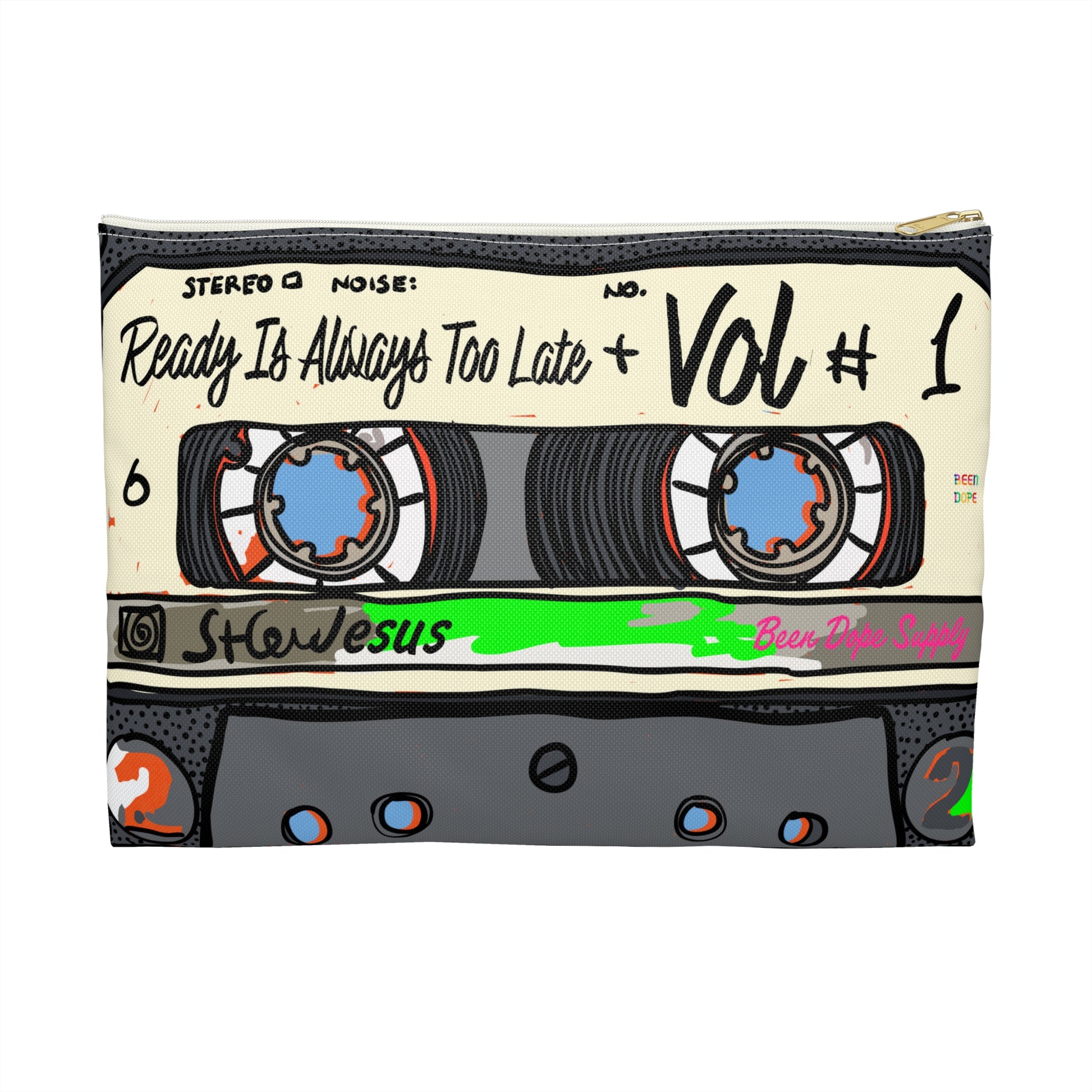 Stove Tapes Volume 1 Accessory Pouch 11in x 8in Been Dope Suppy