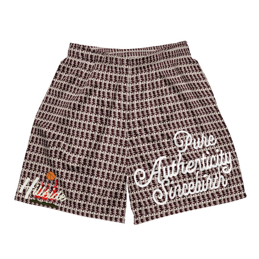 Hillside 96 Womens Mesh Shorts Maroon Been Dope Supply