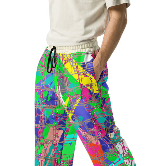 Chaos In The Greens|Been Dope Supply Wide-Leg Joggers