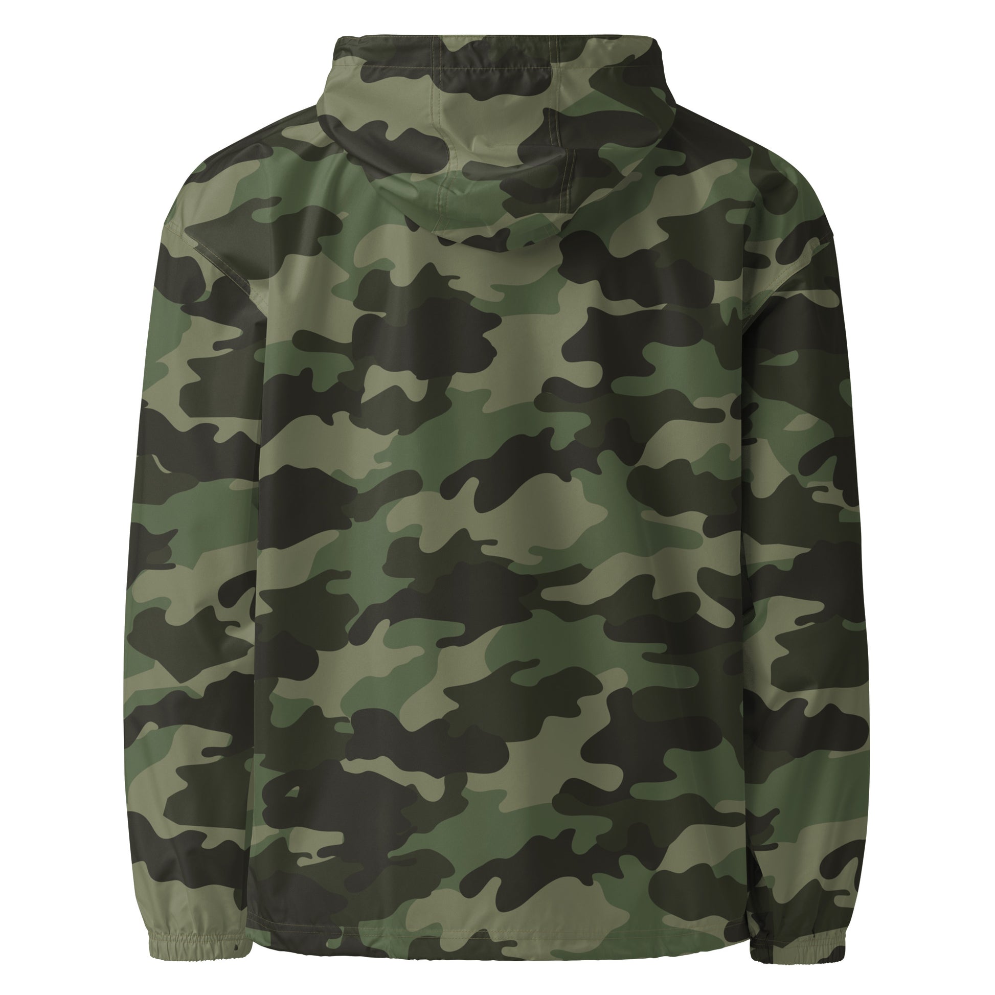 Been Dope Supply Quarter Zipper Camouflage Pullover Windbreaker