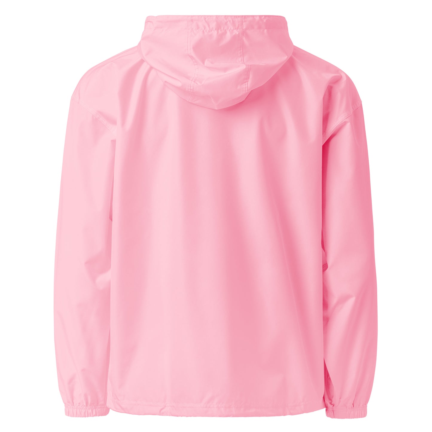 Been Dope Supply Pink Candy Quarter Zipper Windbreaker Pullover Jacket