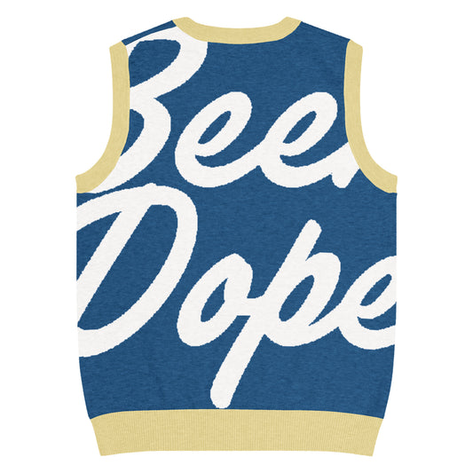 Stove Played For The Sixers Knit V-neck Classic Vest Been Dope Supply