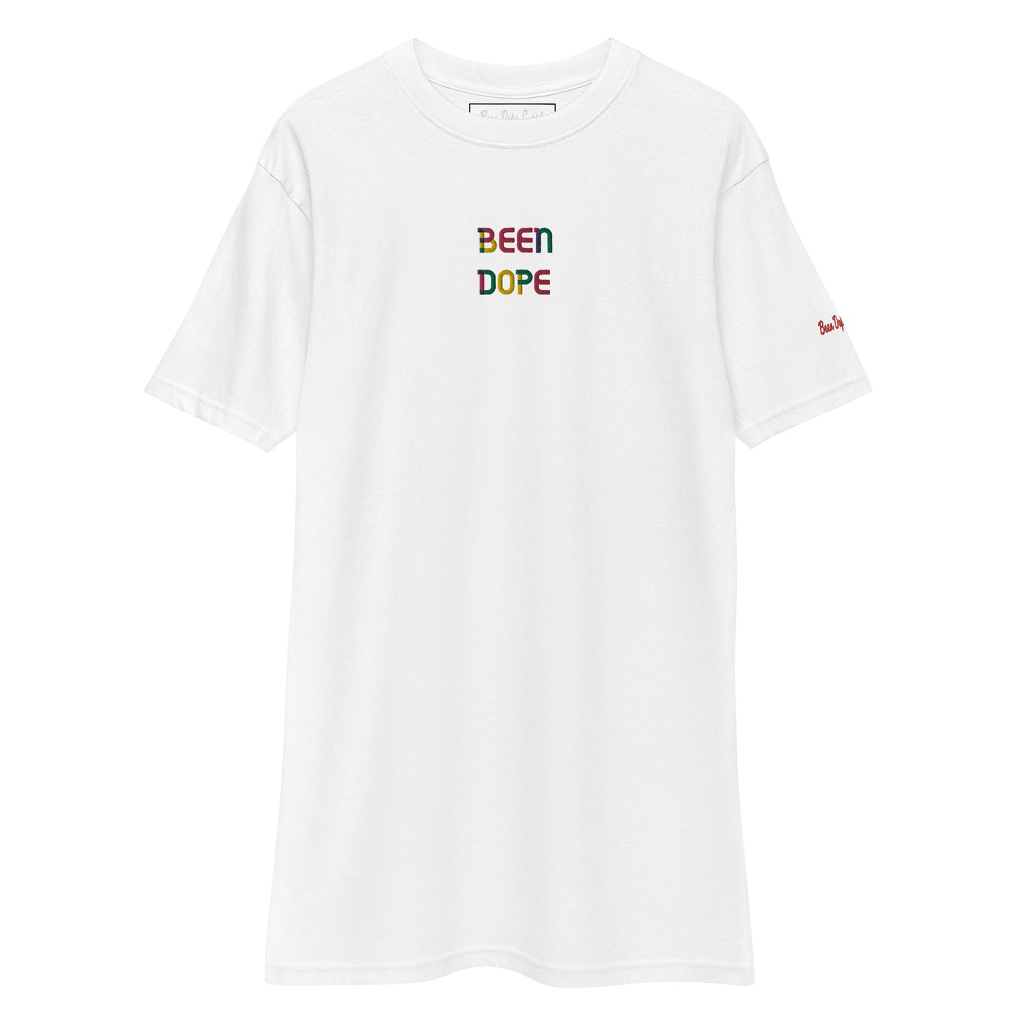 Been Dope Supply | Men’s Premium Heavyweight T-Shirt | Embroidered