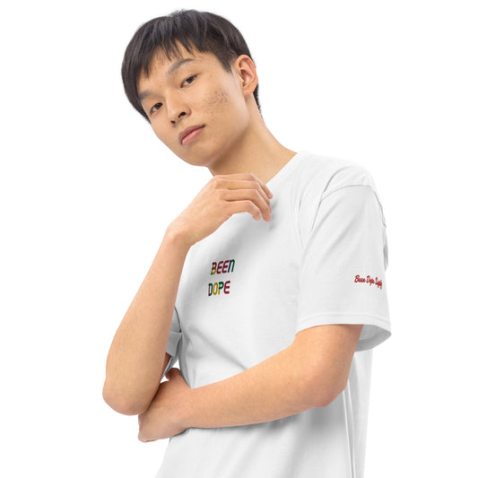 Been Dope Supply Logo Embroidered Premium Heavyweight T-Shirt