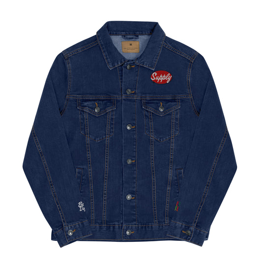 Been Dope Supply Classic Denim Jacket w/ Chest Pockets - Logo Embroidered