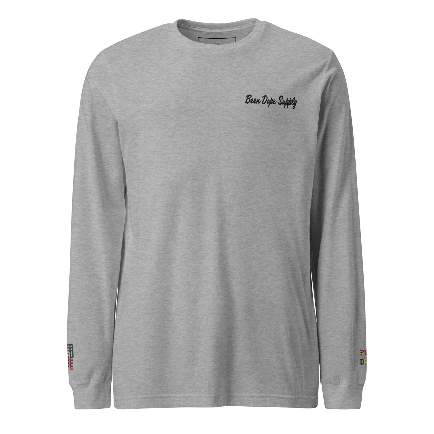 Been Dope Supply Industries|Logo Embroidered Long Sleeve T-Shirt