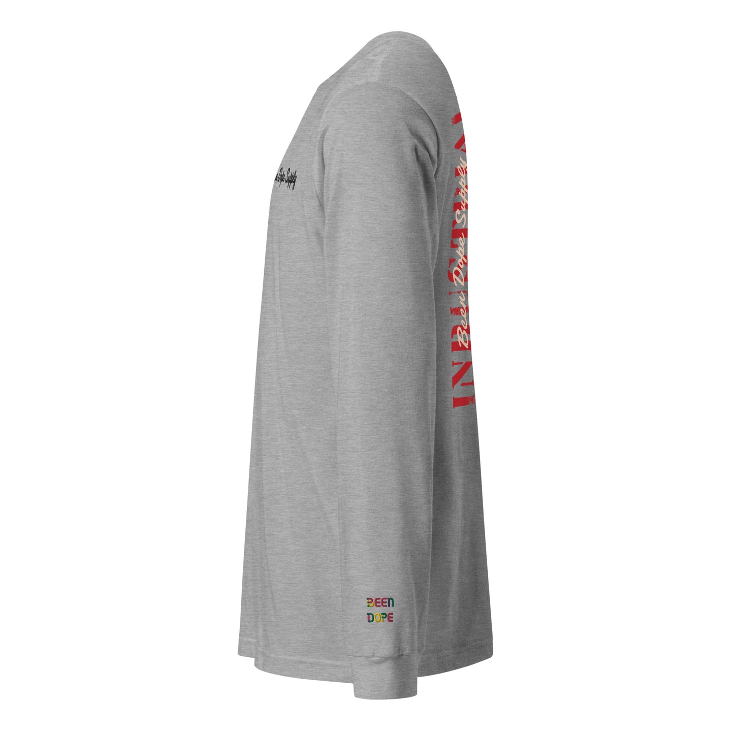 Been Dope Supply Industries|Logo Embroidered Long Sleeve T-Shirt