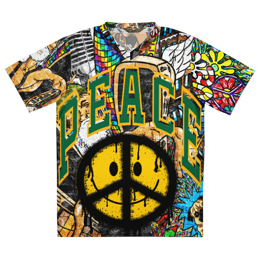 Peace of War Soccer Jersey T-shirt - Been Dope Supply